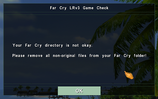 Far Cry Directory Check